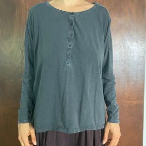 Organic cotton long sleeved tee